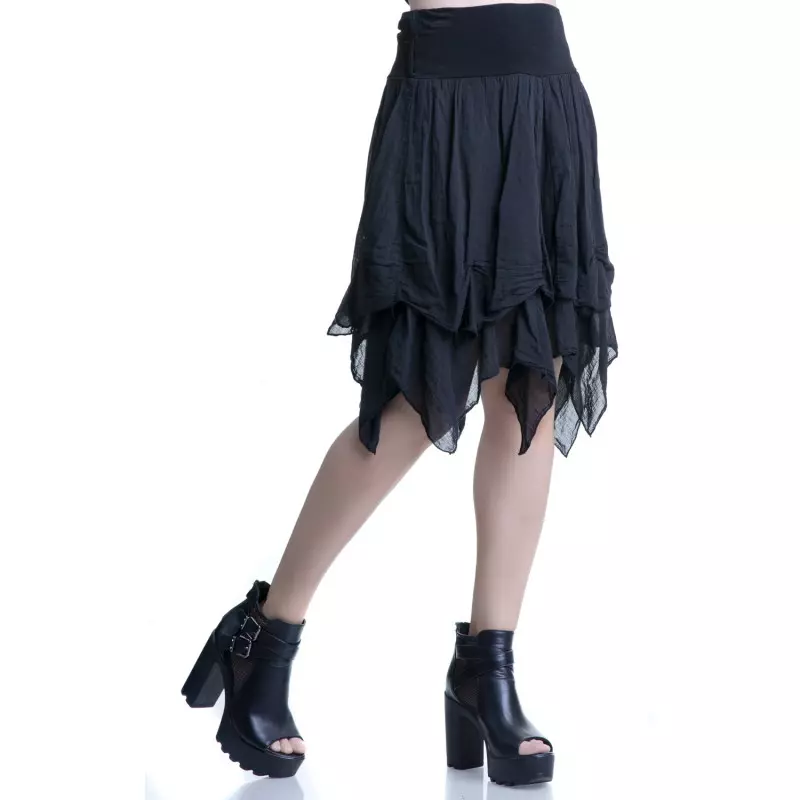 Black Skirt with Peaks from Style Brand at €16.00