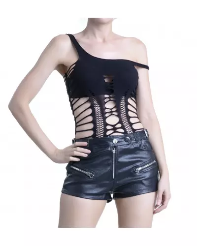 Elastic T-Shirt with Holes from Style Brand at €9.00