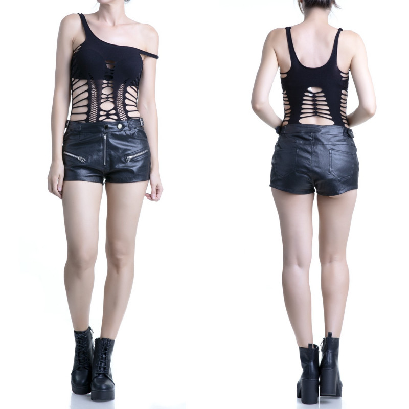 T-Shirt Élastique avec Trous
