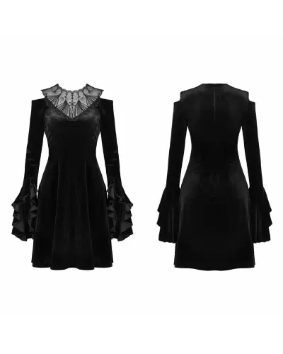 Short Velvet Dress from Dark in love Brand at €41.00