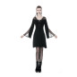 Robe avec Dentelle et Croisé