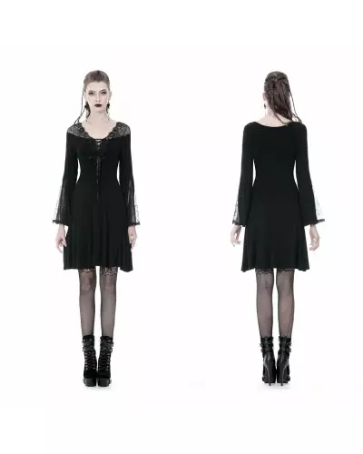 Dress with Lace and Lacing from Dark in love Brand at €47.50