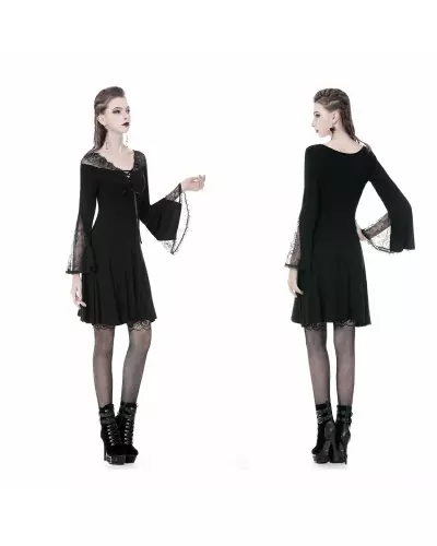 Dress with Lace and Lacing from Dark in love Brand at €47.50