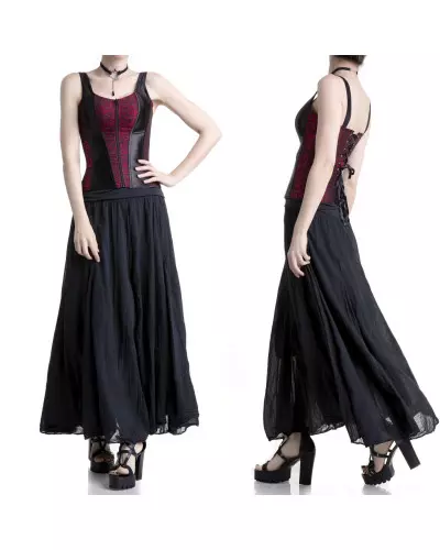 Red and Black Corset from Style Brand at €25.00