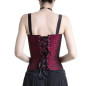 Corpete Vermelho e Preto Corpete Vermelho e Preto