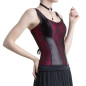 Red and Black Corset