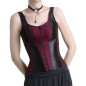 Red and Black Corset