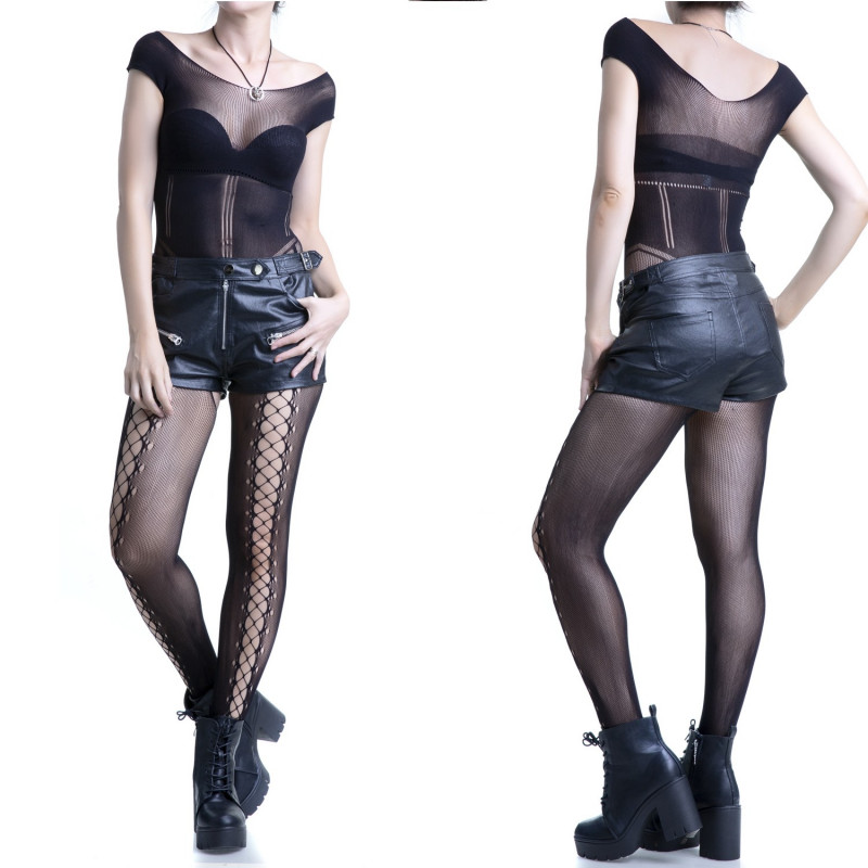 Catsuit mit Schnürungen