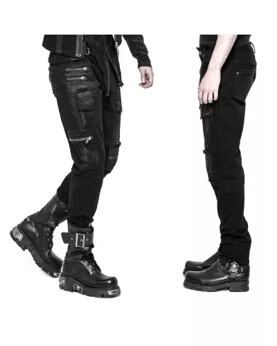 Pantalon Cassé pour Homme de la Marque Punk Rave à 80,00 €