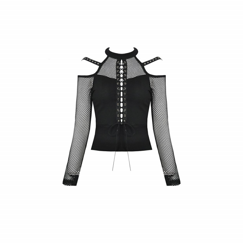 camiseta con rejilla