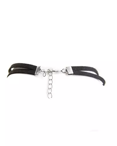 Halsband mit Ring und Rotem Stein der Crazyinlove -Marke für 9,00 €