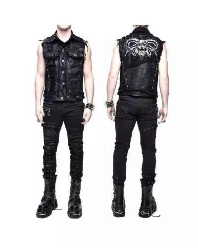Vest with Print for Men from Devil Fashion Brand at €116.50