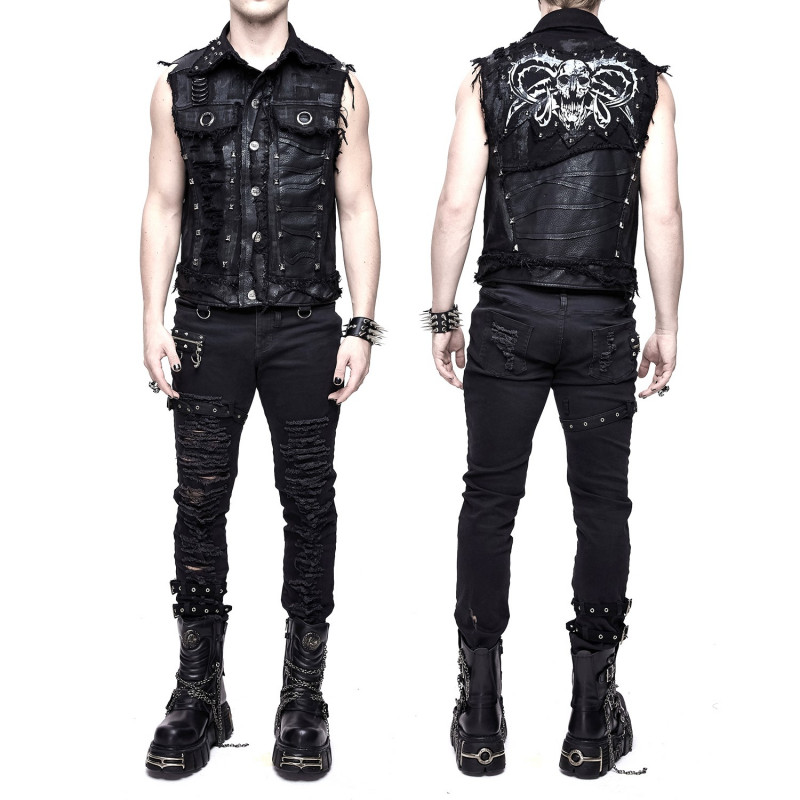 Vest with Print for Men