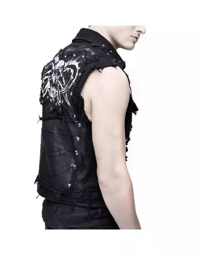 Vest with Print for Men from Devil Fashion Brand at €116.50