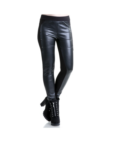 LEGGING NEGRO CON POLIPIEL
