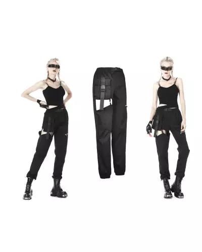 Wide Asymmetric Pants from Dark in love Brand at €51.00