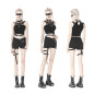 Shorts with Harness