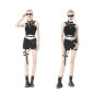Shorts with Harness
