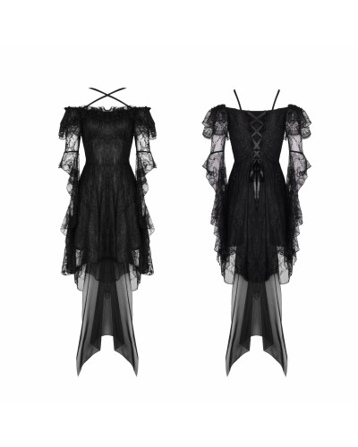 VESTIDO ELEGANTE GOTICO