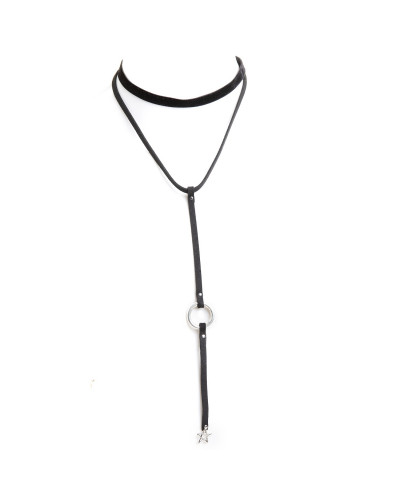 CHOKER ANILLA CON ESTRELLA