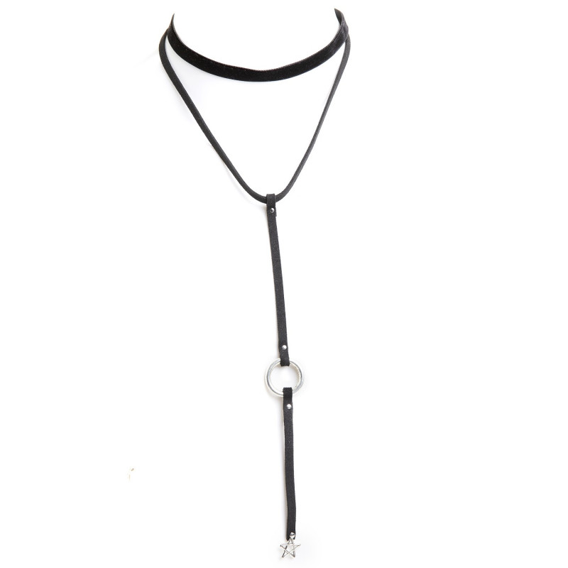 CHOKER ANILLA CON ESTRELLA