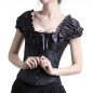 Corset en Brocard avec Manches Corset en Brocard avec Manches