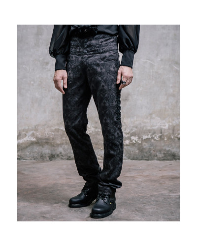 PANTALÓN NEGRO HOMBRE