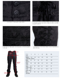PANTALÓN NEGRO HOMBRE