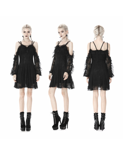 VESTIDO ELEGANTE GOTICO