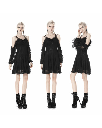 VESTIDO ELEGANTE GOTICO