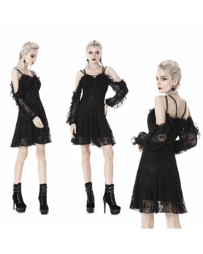 VESTIDO ELEGANTE GOTICO