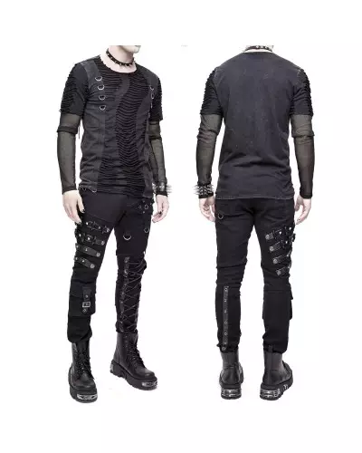 Pantalon Asymétrique pour Homme de la Marque Devil Fashion à 105,00 €