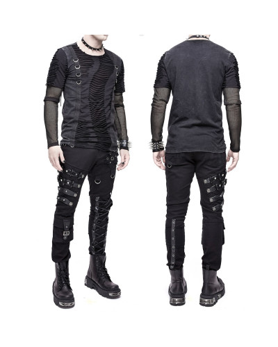 pantalon hombre punk