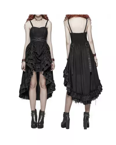 Schwarzes Kleid der Punk Rave-Marke für 109,90 €