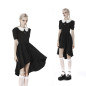Robe avec Croix et Cou Blanc
