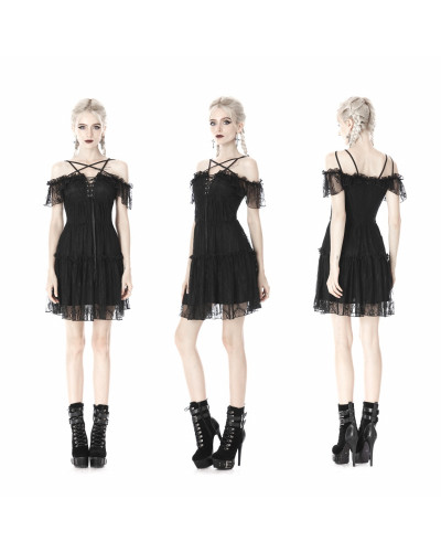 VESTIDO ELEGANTE GOTICO