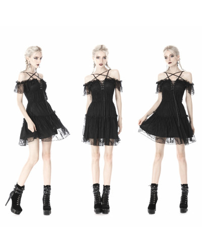 VESTIDO ELEGANTE GOTICO
