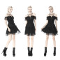 Vestido Negro con Encaje