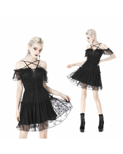 VESTIDO ELEGANTE GOTICO