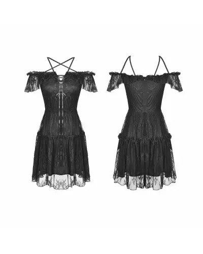 Robe Noire avec Dentelle de la Marque Dark in Love à 47,90 €