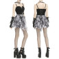 Gray and Black Mini Skirt Gray and Black Mini Skirt