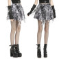 Gray and Black Mini Skirt Gray and Black Mini Skirt