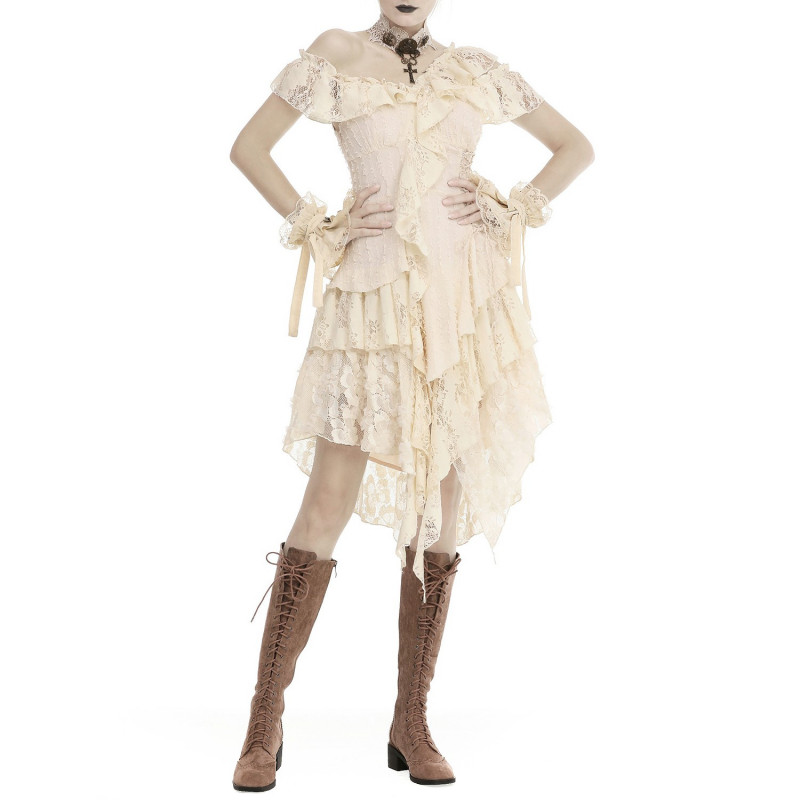 Beiges Kleid Beiges Kleid