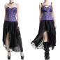 Purple Corset with Chains Purple Corset with Chains