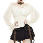 Blusa de Encaje Beige