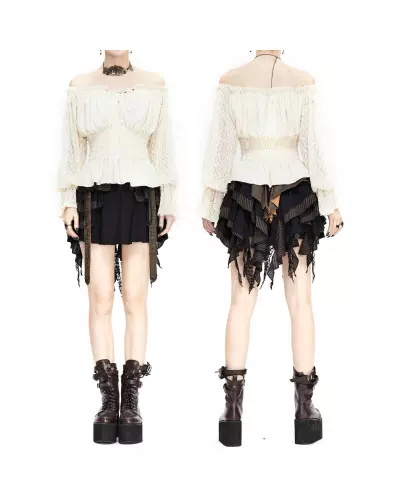 Beige Lace Blouse from Devil Fashion Brand at €50.00