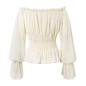 Beige Lace Blouse