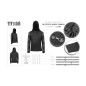 Asymmetric T-Shirt with Hood for Men