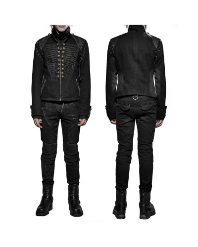 chaleco hombre con polipiel