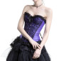 Corset Noir et Violet Corset Noir et Violet